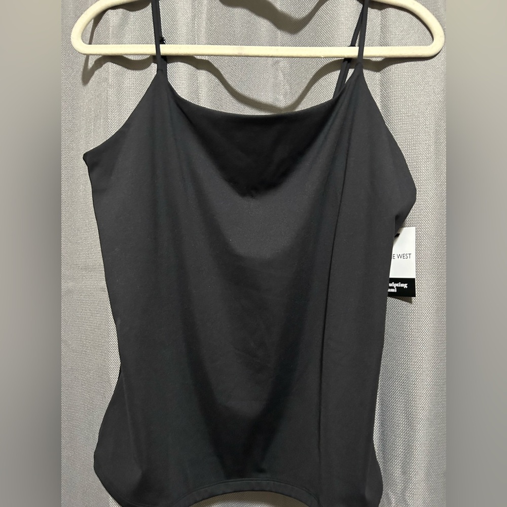 Black Nine West Sculpting Cami - Picture 3 of 9